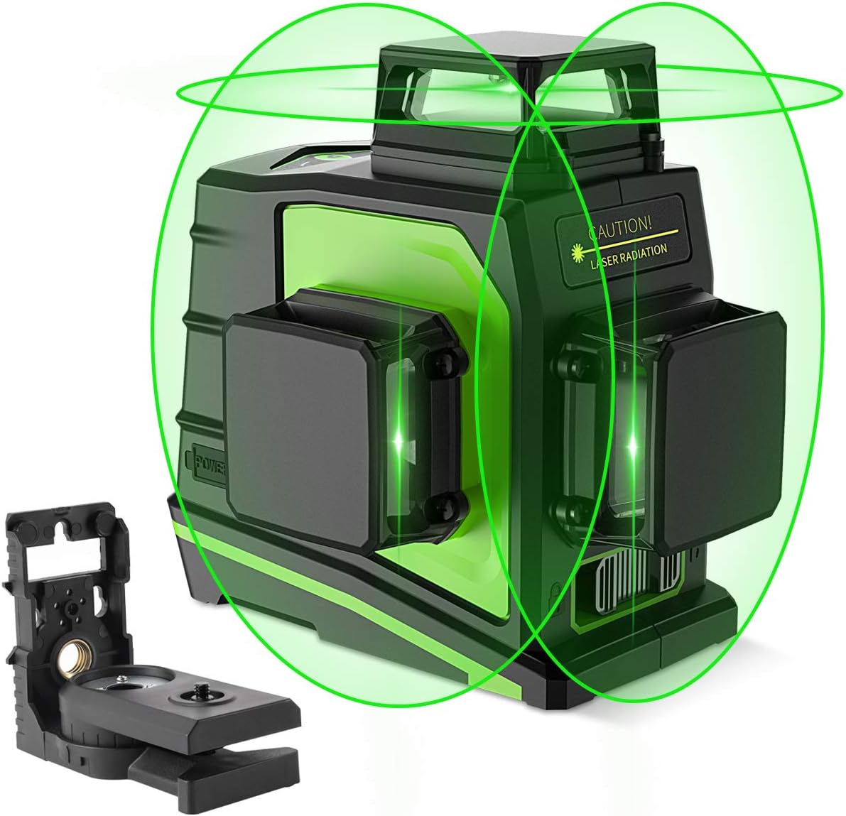 Huepar 3D Green Beam Self-Leveling Laser Level for Precision