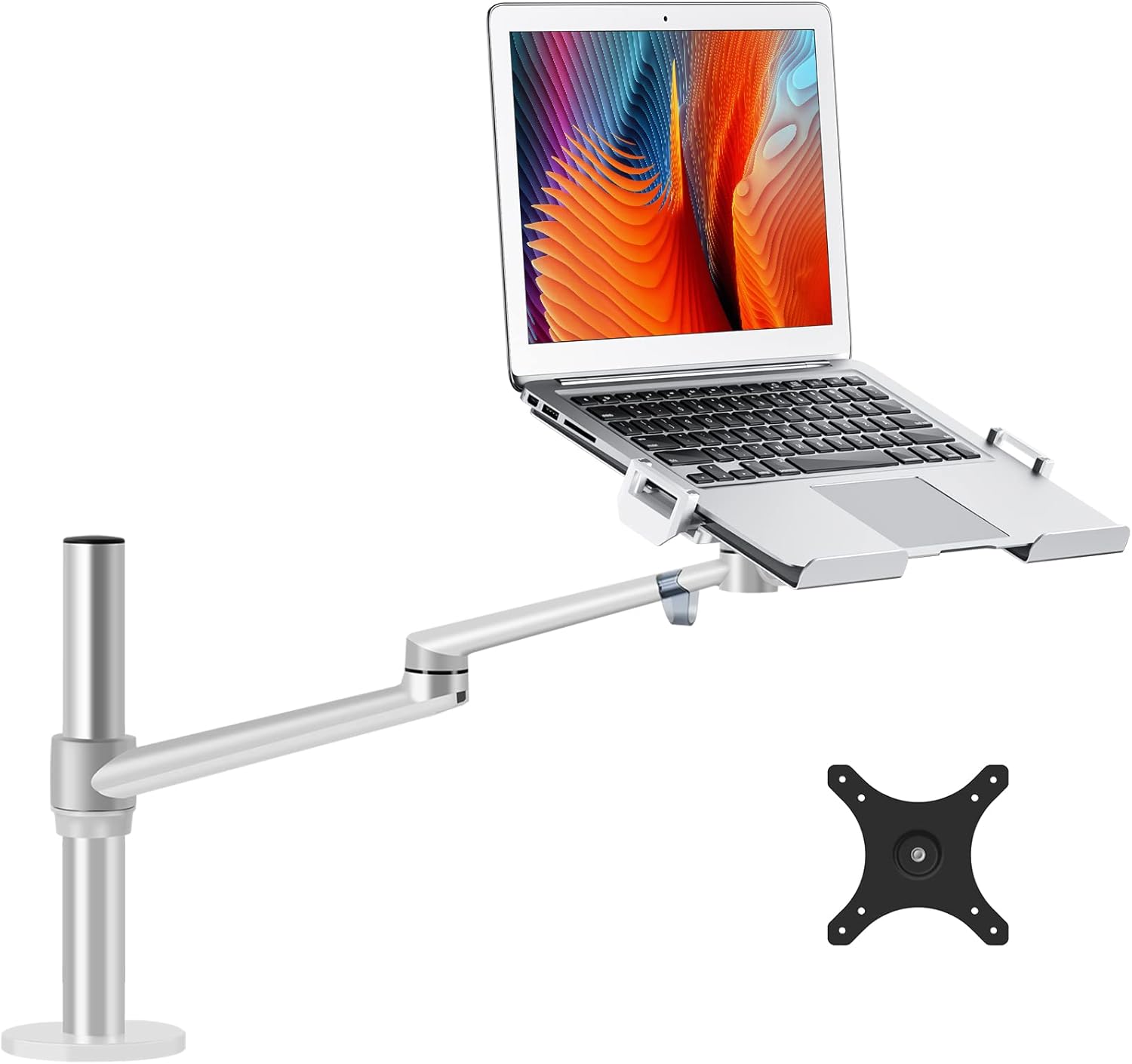 Viozon Laptop Mount Stand for 12-17 inch Devices, Adjustable
