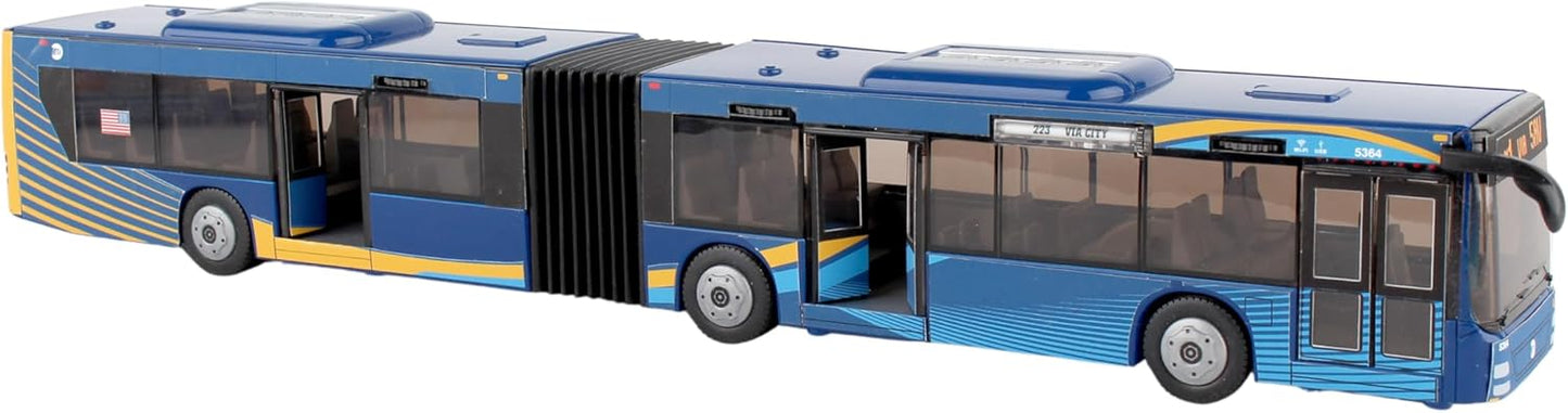 Daron MTA New York City Bus 16in Articulated Toy for Kids