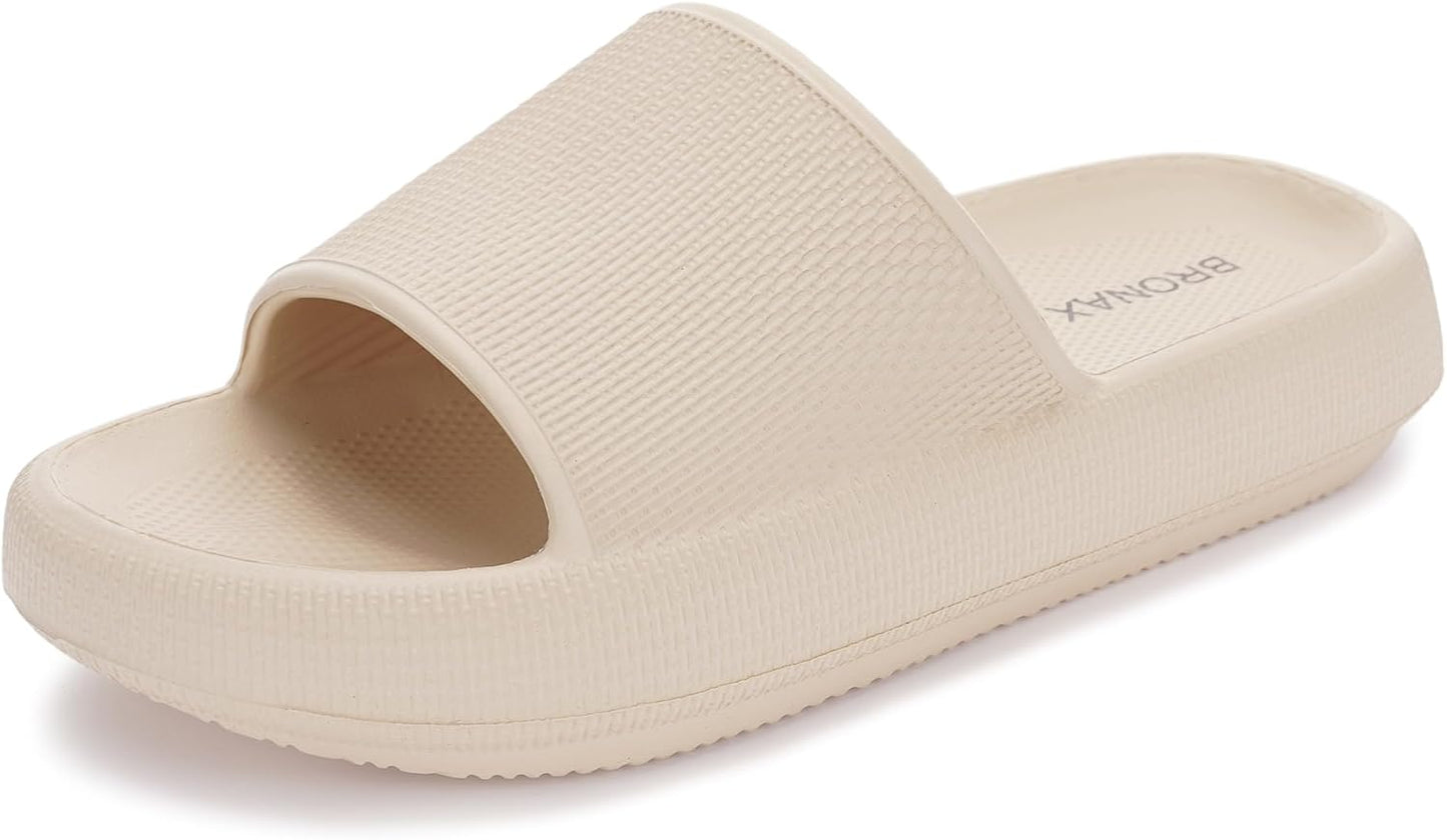 BRONAX Pillow Slippers for Comfort and Supportive House Slides
