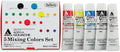 Holbein Acryla Gouache 20ml Primary Mixing Colors Set of 5 - Vibrant