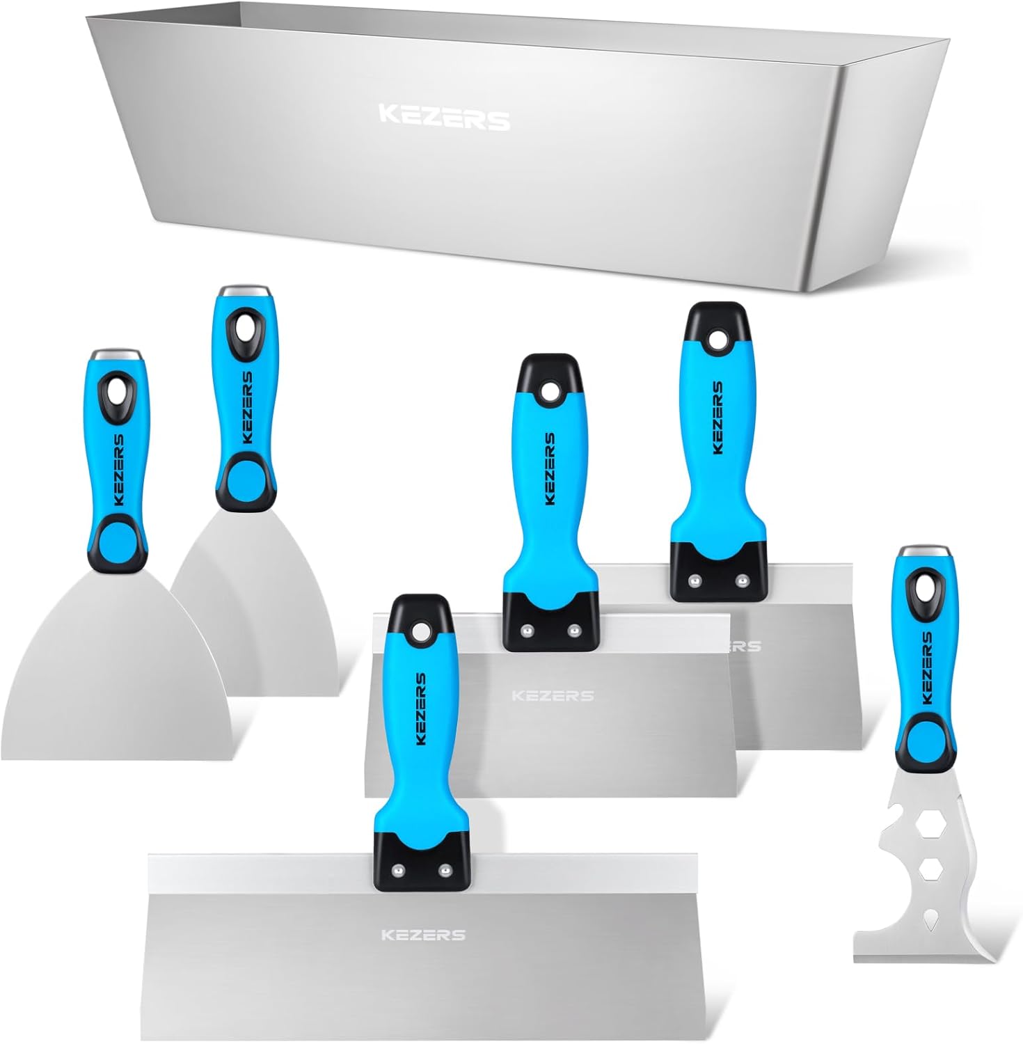 KEZERS Drywall Hand Tool Kit for Efficient Home Improvement Tasks