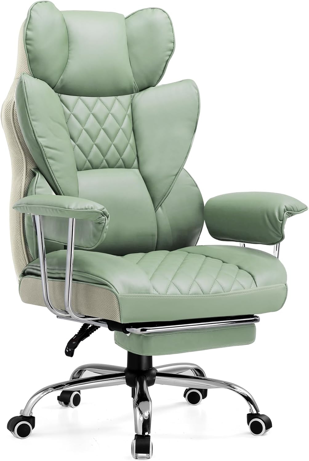 COMHOMA Big and Tall Office Chair with Ergonomic Design and Footrest