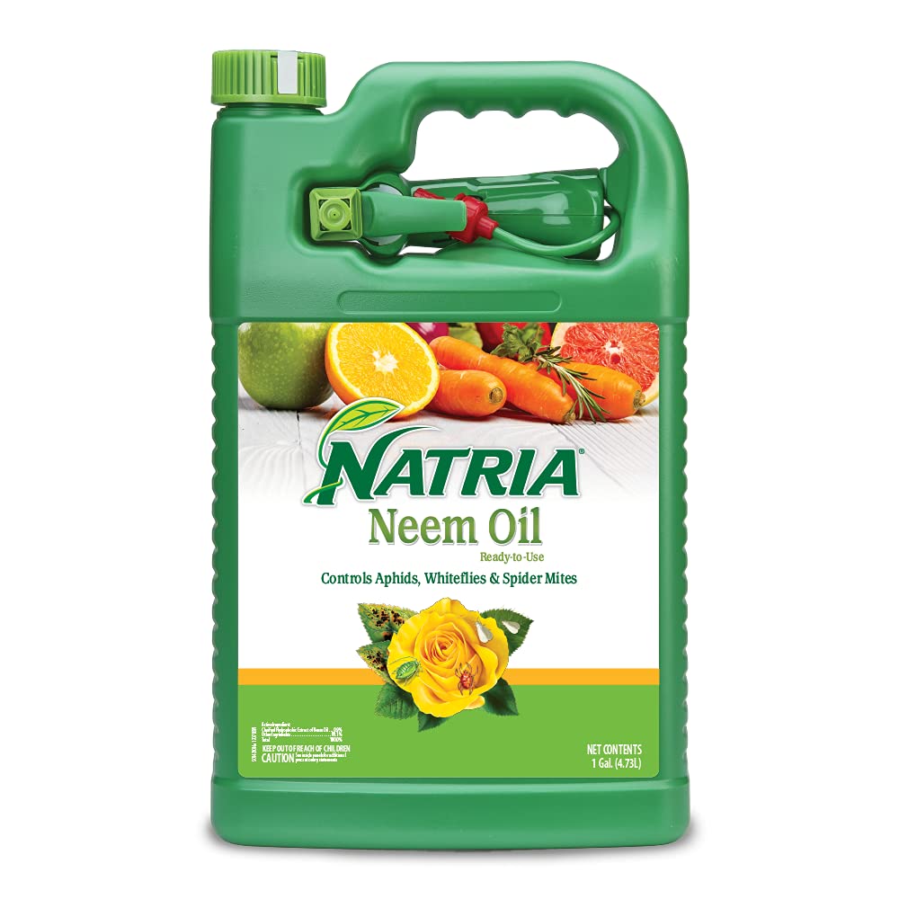 NATRIA Neem Oil Spray for Plants - Effective Pest Control Solution