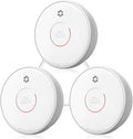 Smoke Detector Interconnected Wireless 3-Pack - 10 Year Lifetime