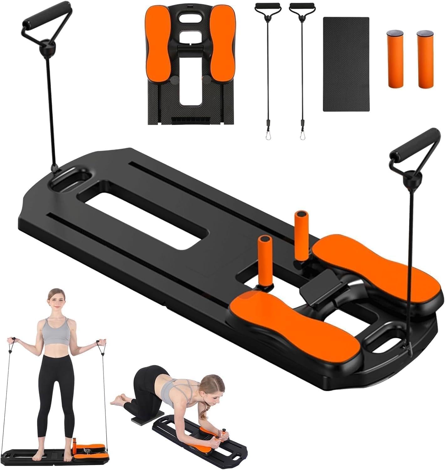 Pilates Board 2025 Reformer Set for Home Workout and Fitness