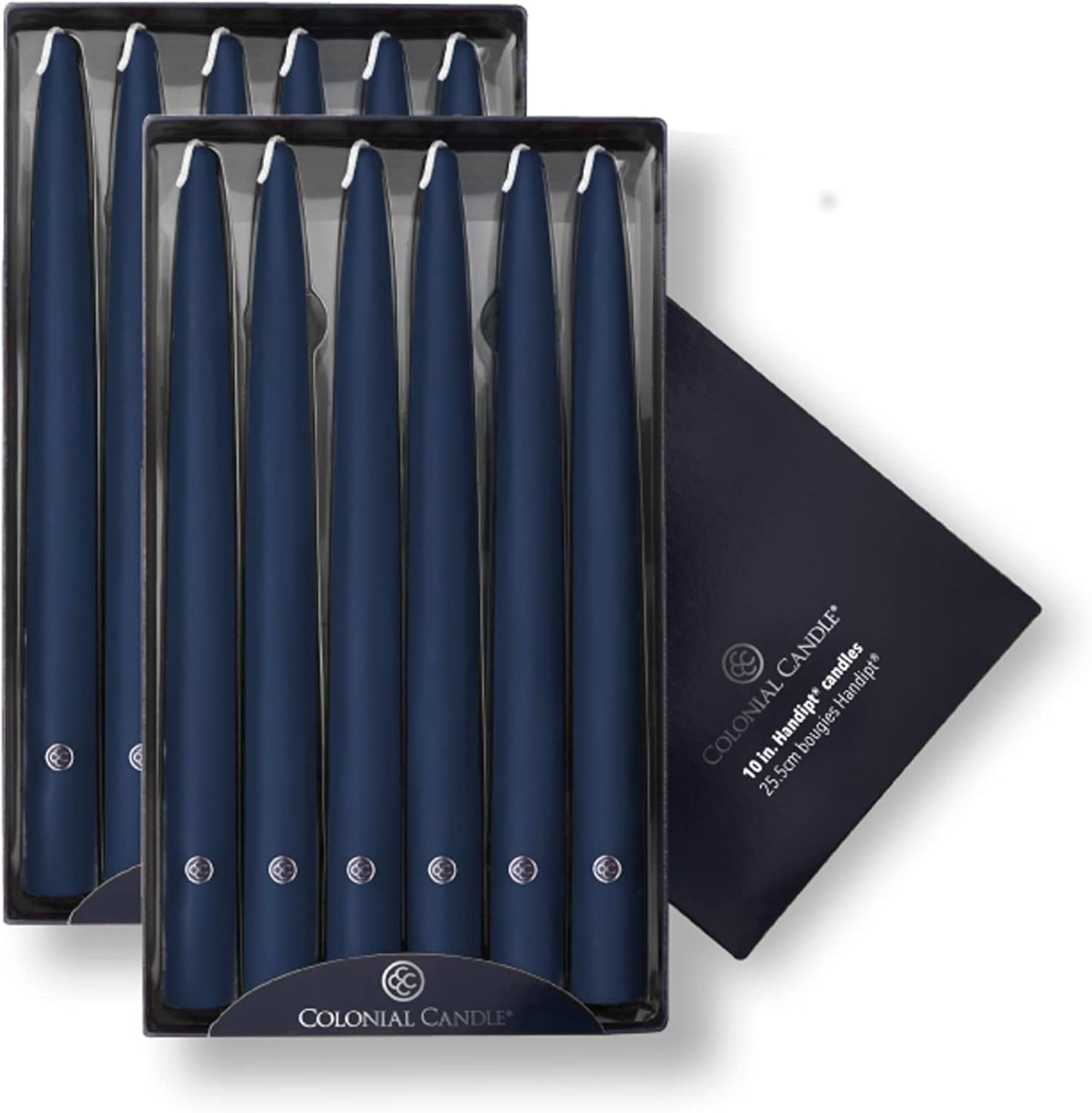 Elegant 10 in Blue Taper Candles for All Occasions