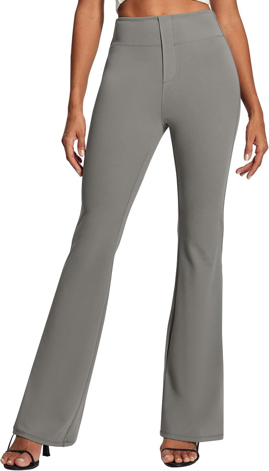 IUGA Womens Dress Pants Stretchy Work Pants for Business Casual