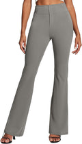 Womens Dress Pants Stretchy Work Pants - High Waist Bootcut