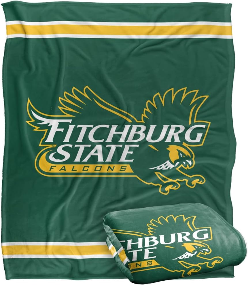 Fitchburg State University Primary Logo Silky Touch Blanket