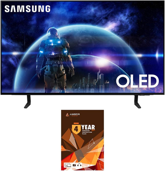 SAMSUNG 42 Inch 4K OLED Smart TV with Dolby Atmos - 4 Year Protection