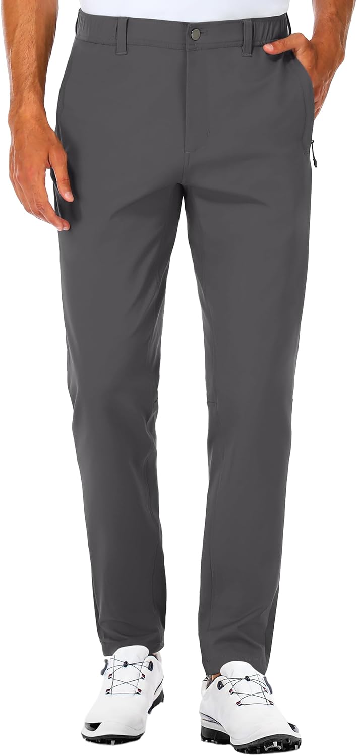 SPECIALMAGIC Golf Pants Men Slim Fit Lightweight Stretch Design
