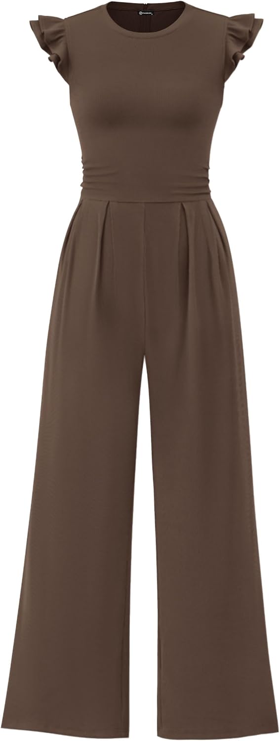 PRETTYGARDEN Summer Jumpsuits for Women Dressy Fashion 2025