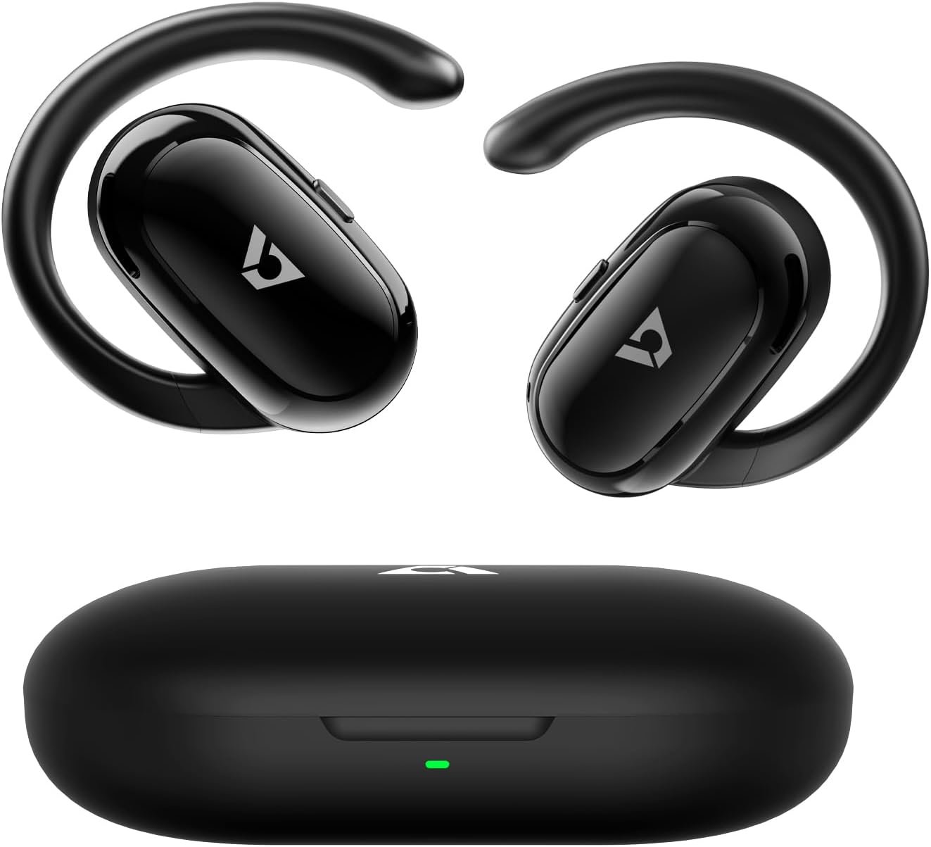 1Mii Wireless Sports Earbuds: 60hr Playtime, Rotatable Hooks, Premium Sound