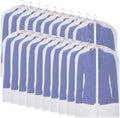 Kntiwiwo Garment Bag Set of 20 for Dust-Proof Clothes Storage