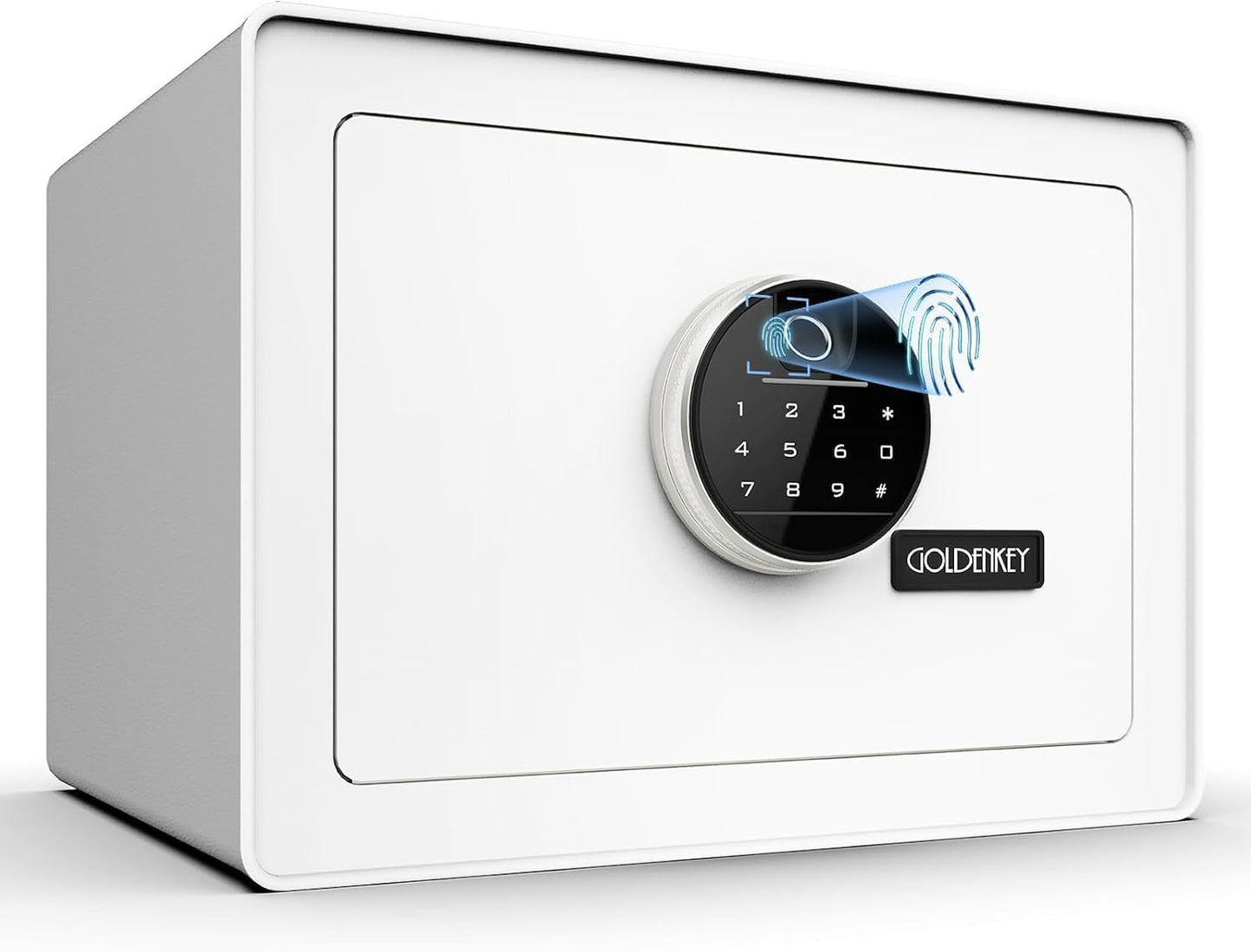 Goldenkey Luxury Jewelry Safe with Fingerprint and Keypad Lock
