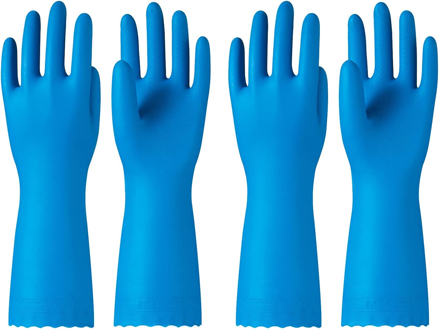 Latex-Free Kitchen Cleaning Gloves x2