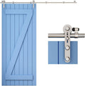 TSMST 6.6FT Sliding Barn Door Hardware Kit - Heavy Duty Stainless