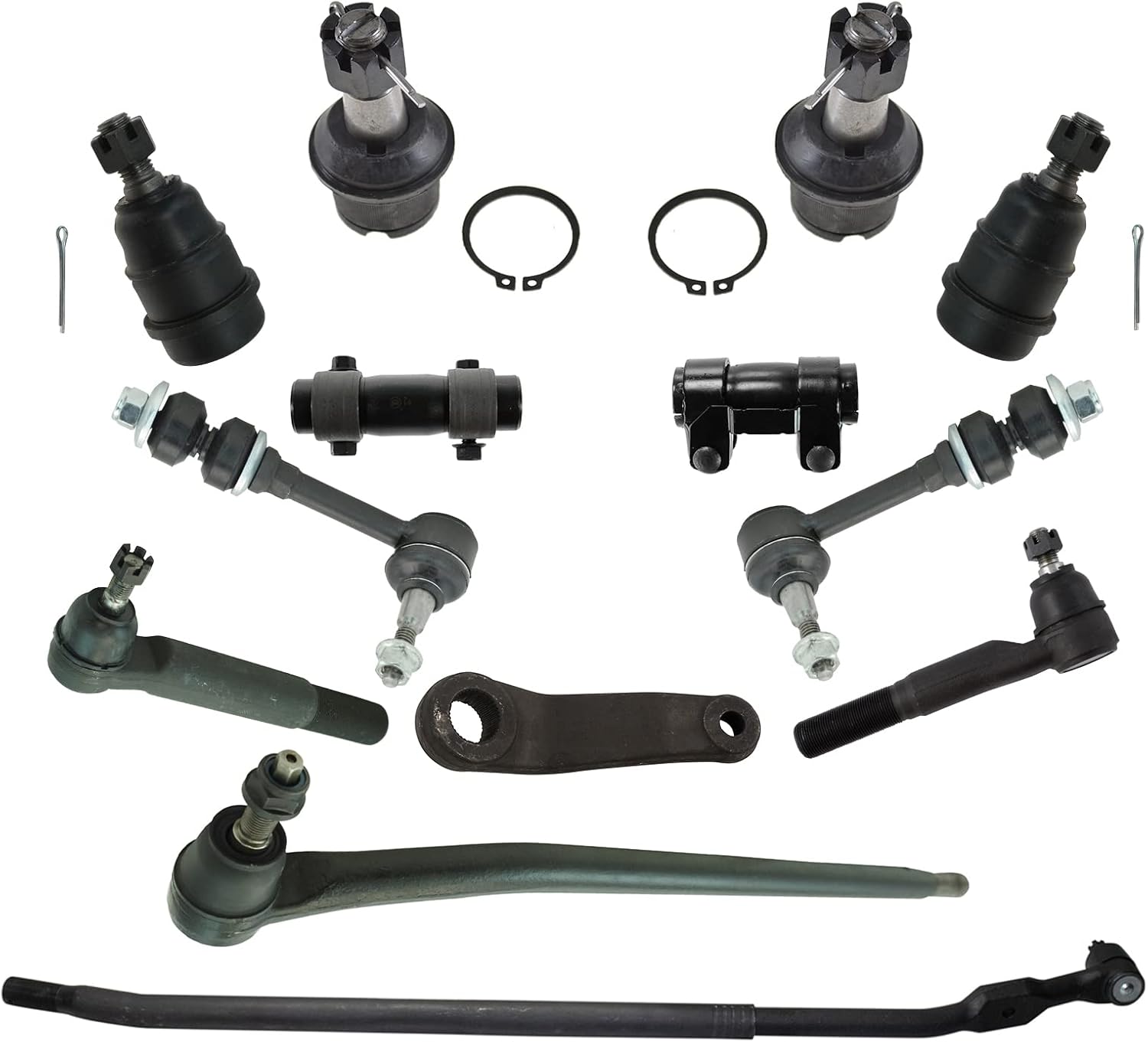 TRQ Front Steering & Suspension Kit for Dodge Ram 2500 3500