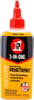 3-IN-ONE Fast-Acting Penetrant Drip Oil for Stuck Parts