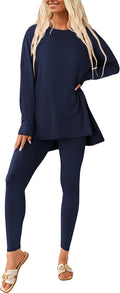 PRETTYGARDEN Women's 2 Piece Lounge Set - Cozy Fall Tracksuit