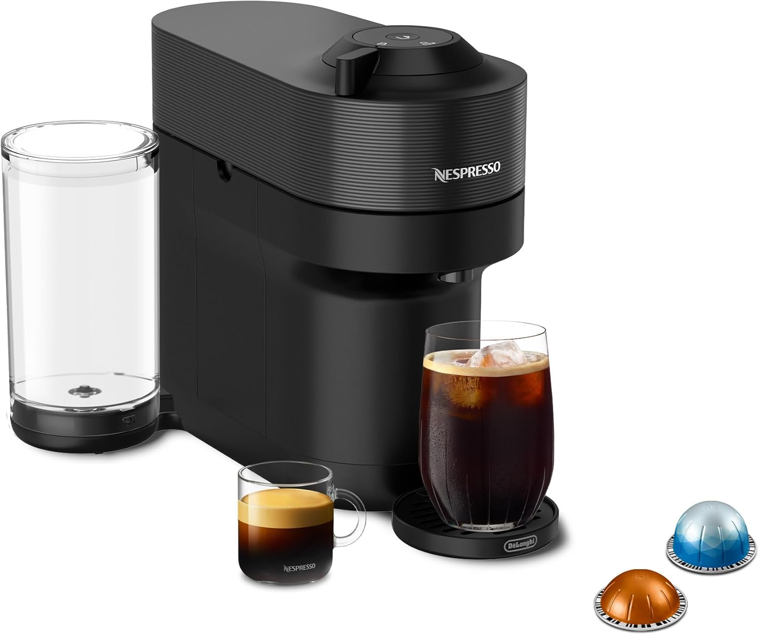 De'Longhi Nespresso Vertuo Pop+: Rich Coffee & Espresso