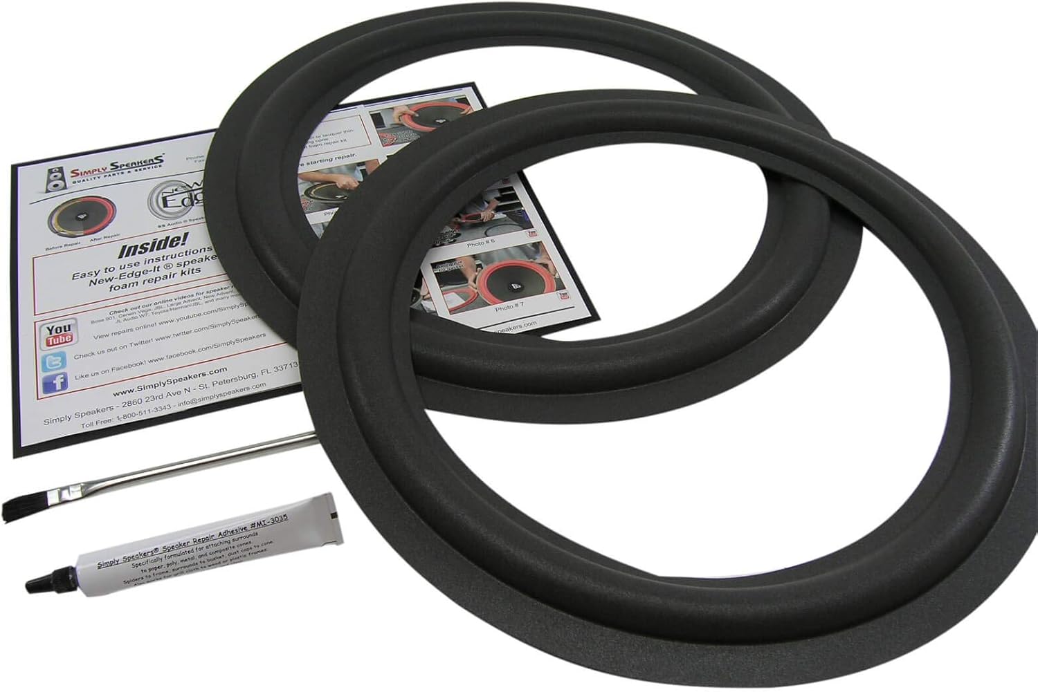 JL Audio 15 Inch Foam Speaker Repair Kit for 15W3 Cone