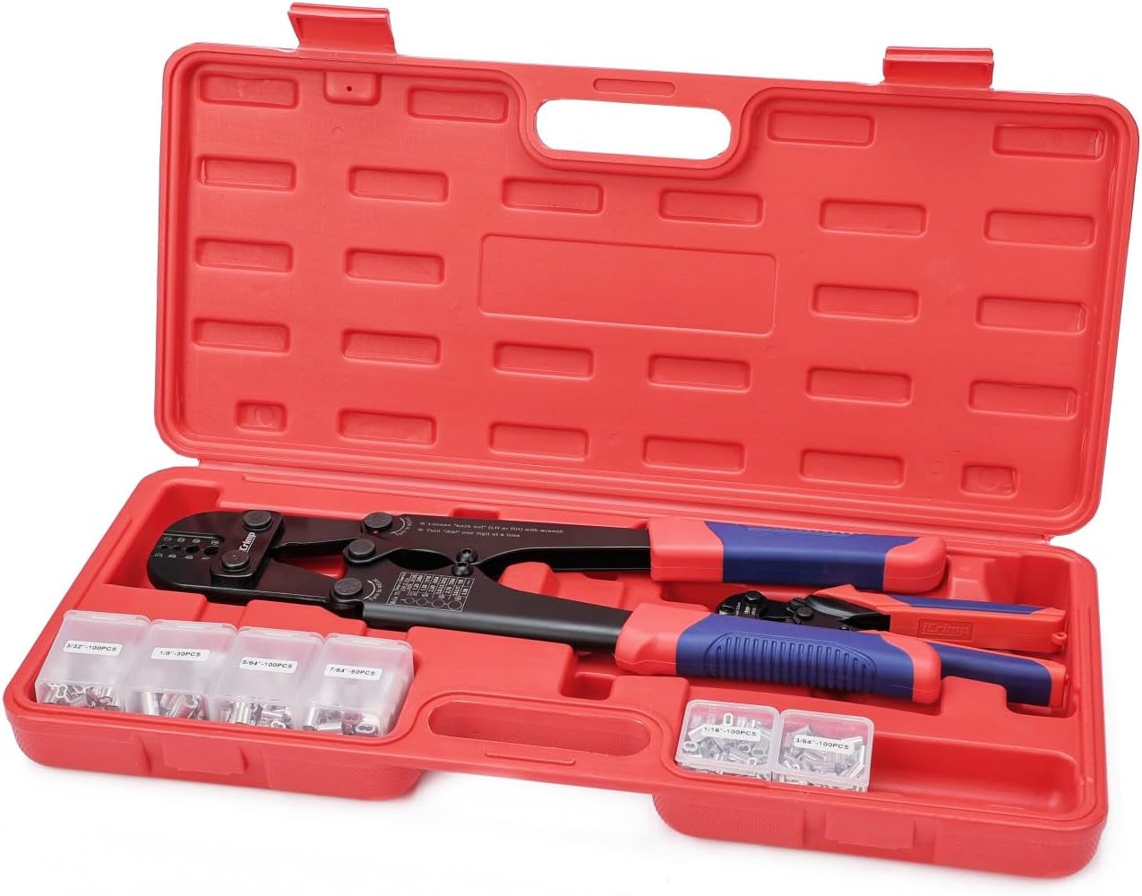 iCRIMP Ultimate Wire Rope Tool Kit - Perfect for Fishing, Railing & Sling