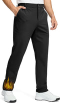 Soothfeel Men's Fleece Lined Pants 30/32/34 - Warm Insulated Golf