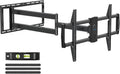 MOUNTUP Long Arm TV Wall Mount for 42-90 Inch TVs with Swivel