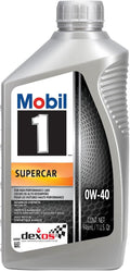 Mobil 1 Supercar Advanced Full Synthetic Motor Oil 0W-40 - 6-Quart