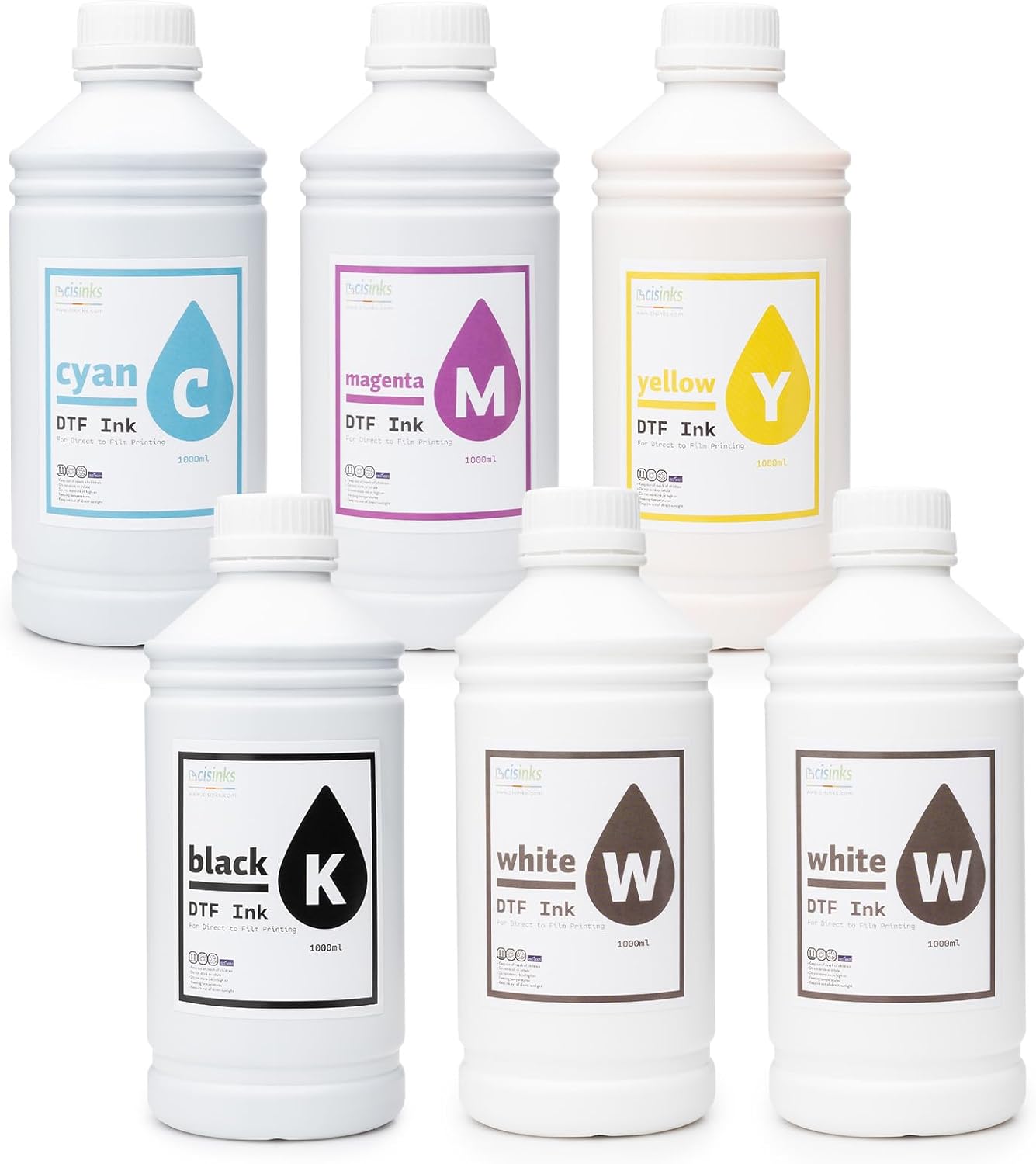 6000ML DTF Ink Bulk Set - Direct Transfer Film Printing