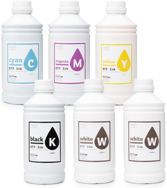 6000ML DTF Ink Bulk Set - Direct Transfer Film Printing