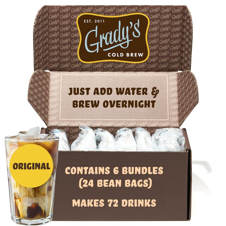 Grady's Cold Brew New Orleans Style Coffee & Chicory Pouches