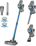 DEVOAC N300 Cordless Stick Vacuum - Upgraded LED Brush