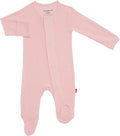 Soft Modal Baby Footie Pajamas for Preemie-24 Months - Magnetic