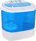 Portable Washing Machine 9.9lbs Mini Twin Tub Washer - Compact Spin