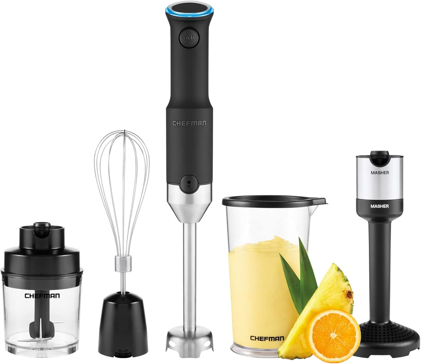 Chefman Cordless Immersion Blender Set - Ice Crushing Power!