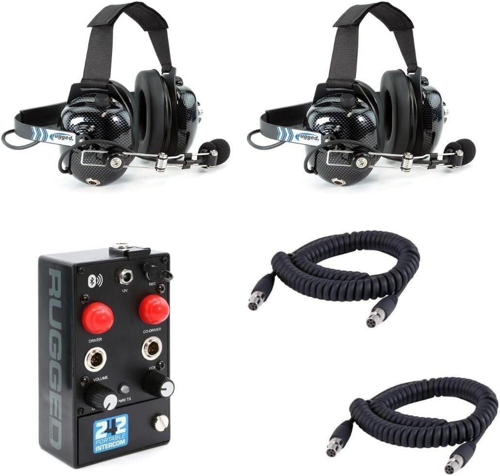 Rugged Radios Portable Intercom Kit for Off Road Adventures