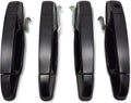 Upgrade Exterior Door Handle Black for Chevy Silverado Tahoe