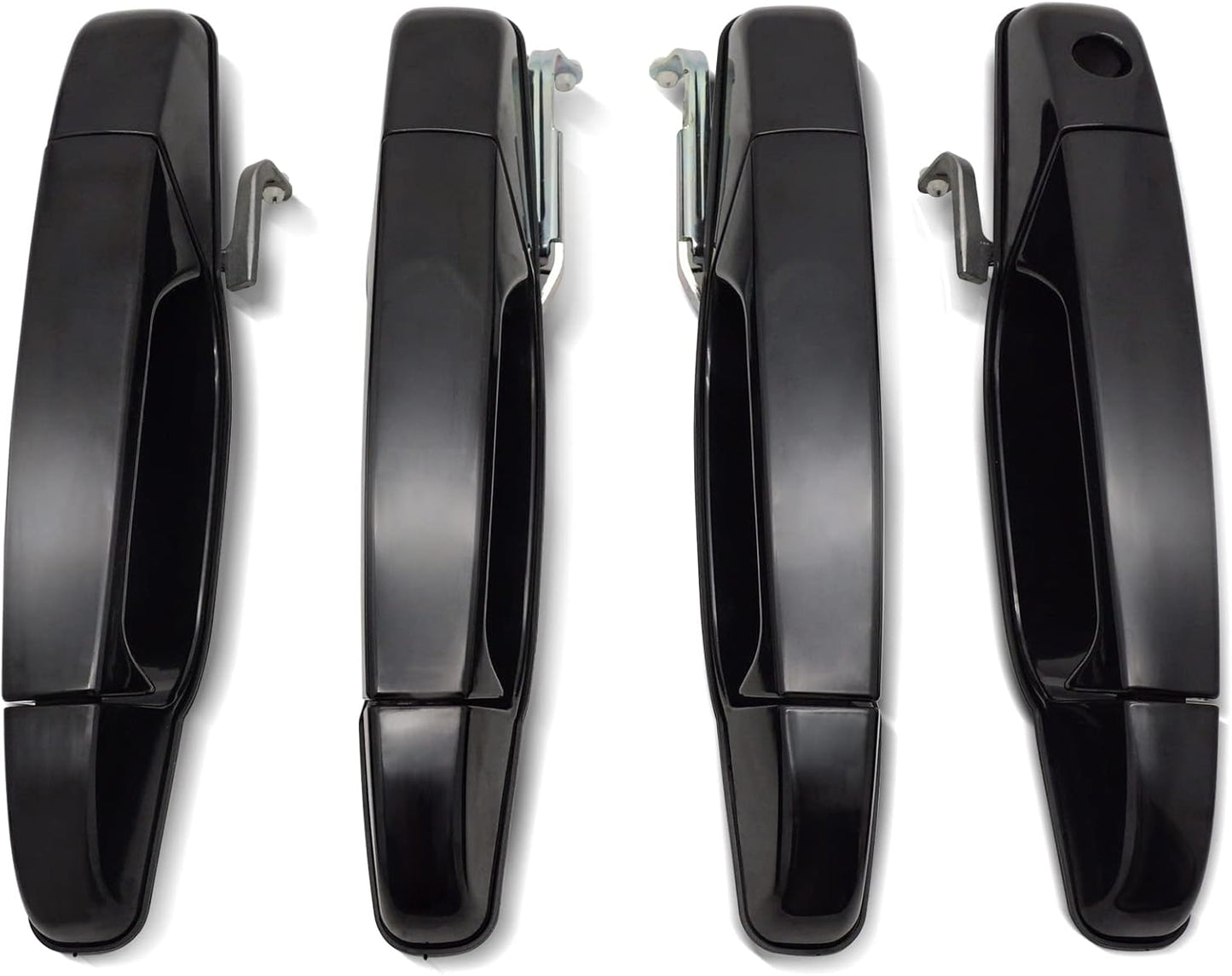 Upgrade Exterior Door Handle Black for Chevy Silverado Tahoe
