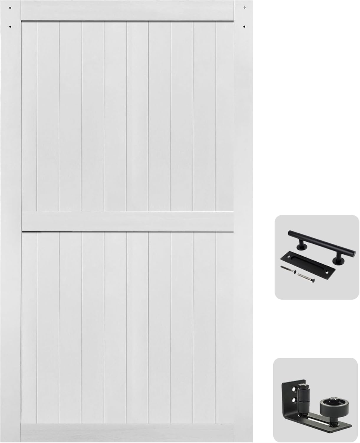 48in x 84in MDF Barn Door Slab for Elegant Interior Design