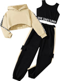 Hilinker Girls Graphic Outfit Set for an Active Lifestyle