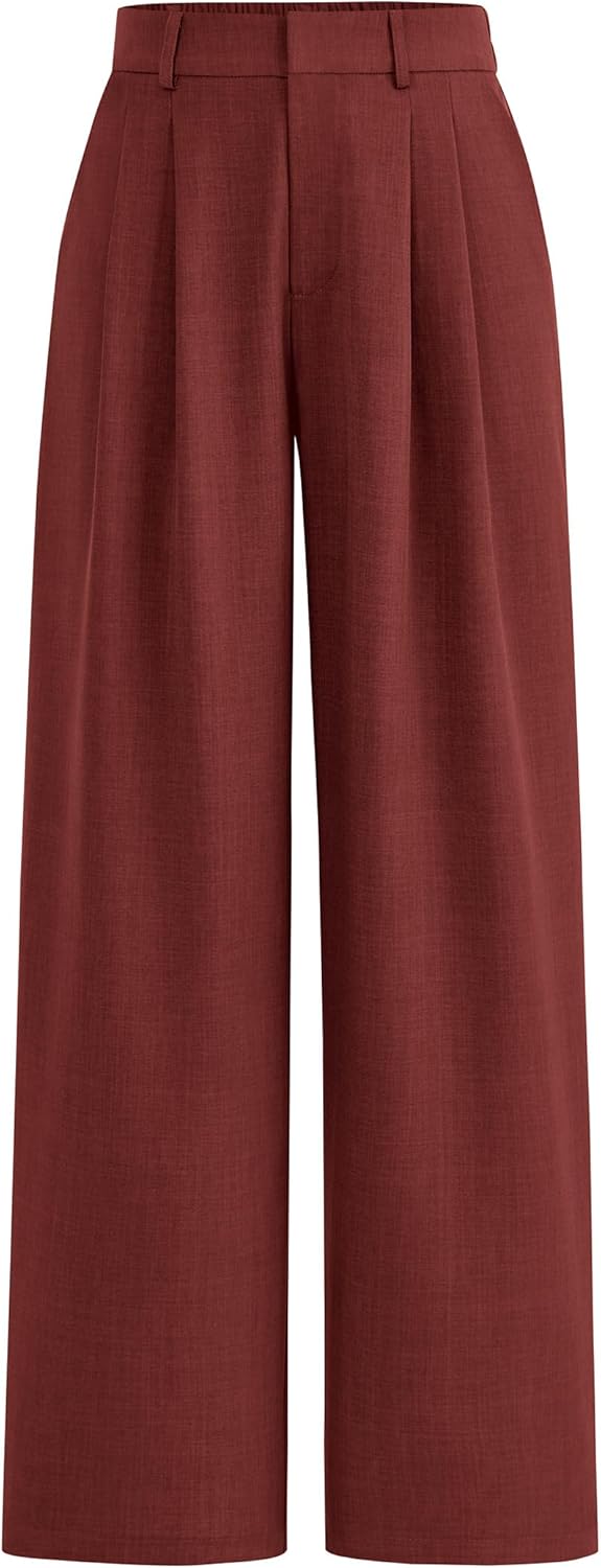 PRETTYGARDEN Women's Summer High Waisted Work Pants for Style
