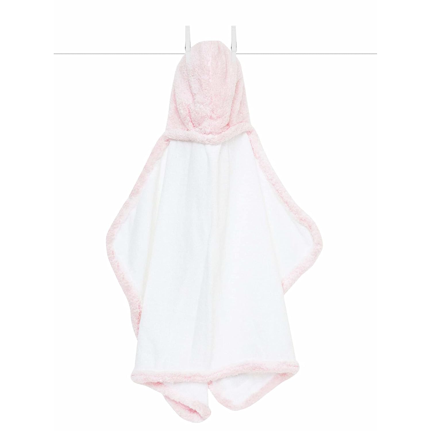 Luxurious Plush Hooded Baby Towel for Newborn Bath Time