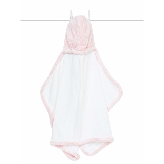 Luxurious Plush Hooded Baby Towel for Newborn Bath Time