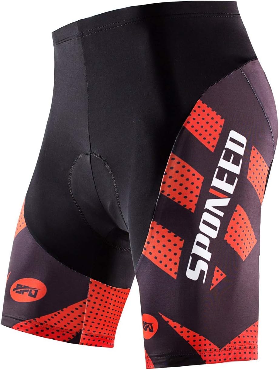 Sponeed Men's Cycling Shorts Padded for Ultimate Comfort