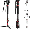 Avella CD324 Carbon Fiber Video Monopod Kit for DSLR Cameras