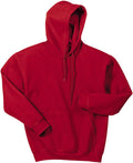 Gildan Red Hooded Sweatshirt - 4XL Comfort