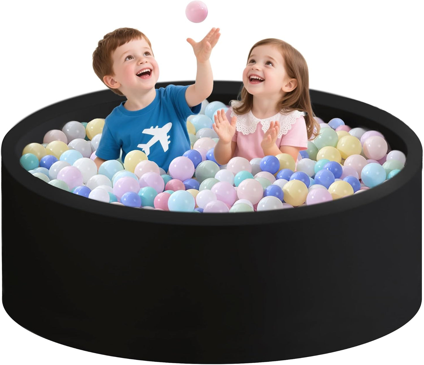 Soft Foam Ball Pit for Toddlers - Safe Indoor Play Area